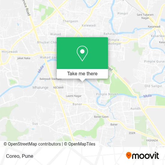 Coreo map