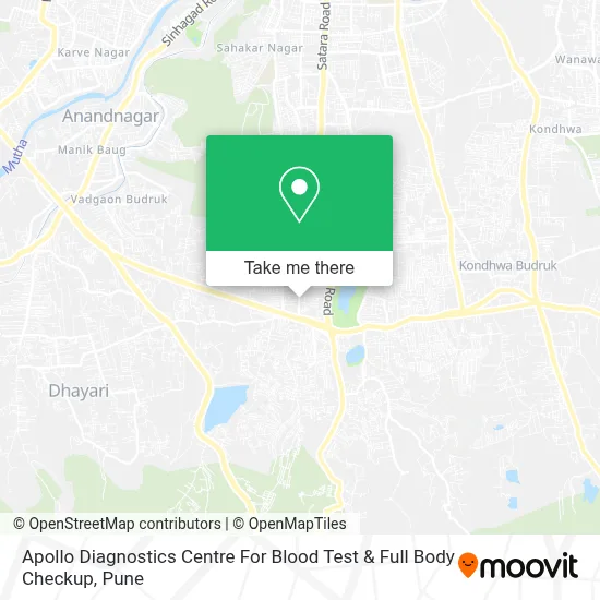 Apollo Diagnostics Centre For Blood Test & Full Body Checkup map