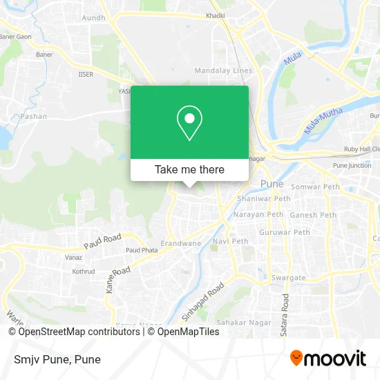 Smjv Pune map