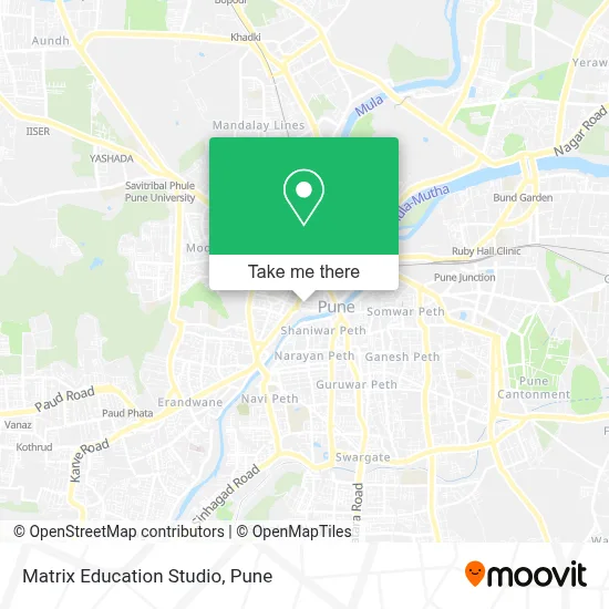 Matrix Education Studio map