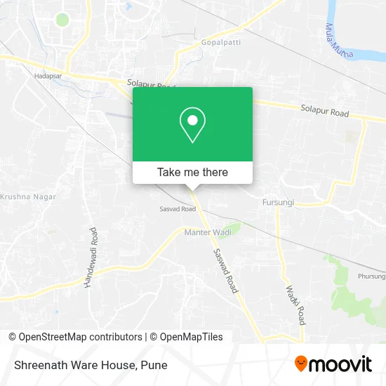 Shreenath Ware House map