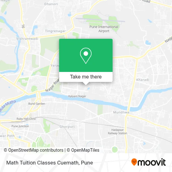 Math Tuition Classes Cuemath map
