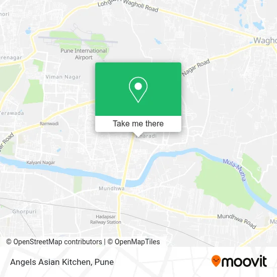 Angels Asian Kitchen map