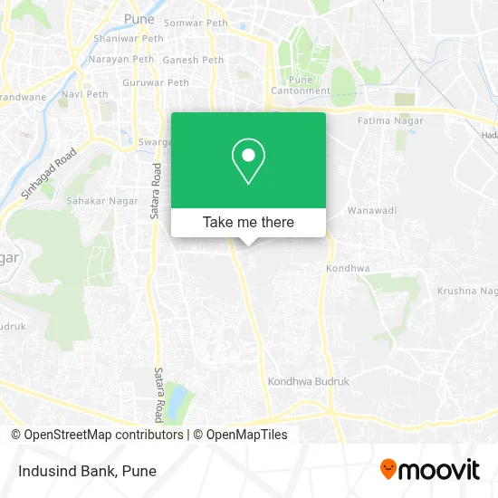 Indusind Bank map