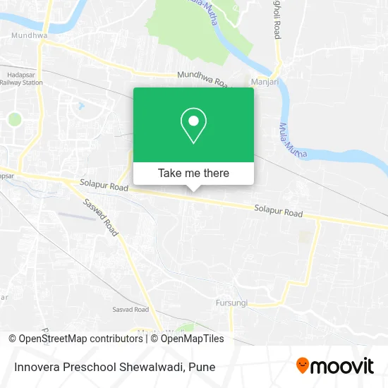 Innovera Preschool Shewalwadi map