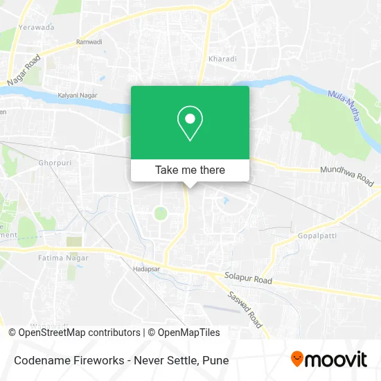 Codename Fireworks - Never Settle map