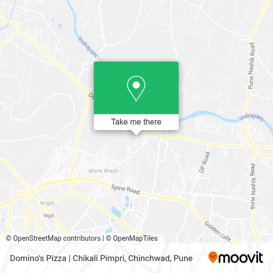 Domino's Pizza | Chikali Pimpri, Chinchwad map