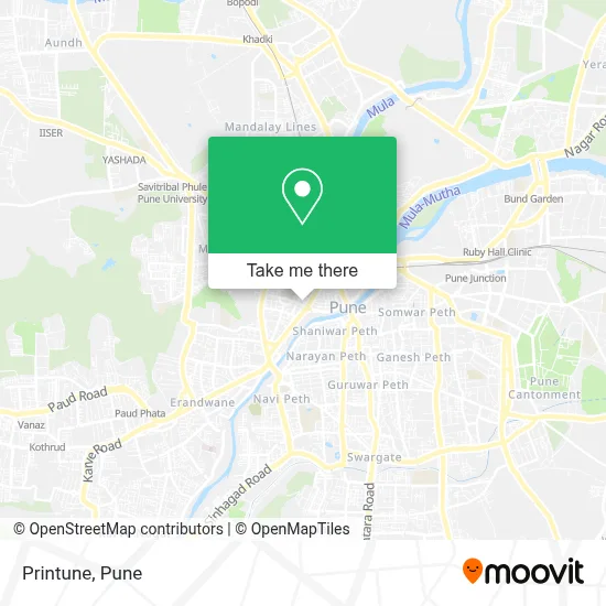 Printune map