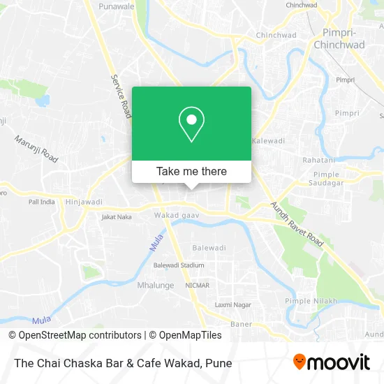 The Chai Chaska Bar & Cafe Wakad map