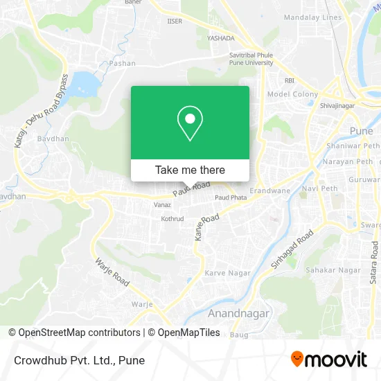 Crowdhub Pvt. Ltd. map
