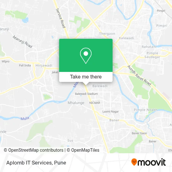 Aplomb IT Services map
