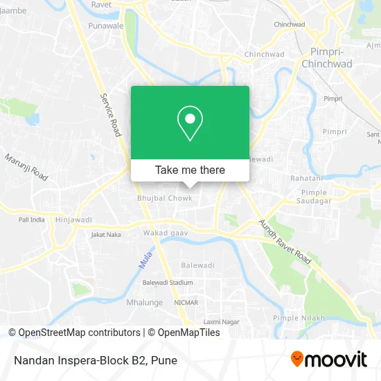 Nandan Inspera-Block B2 map