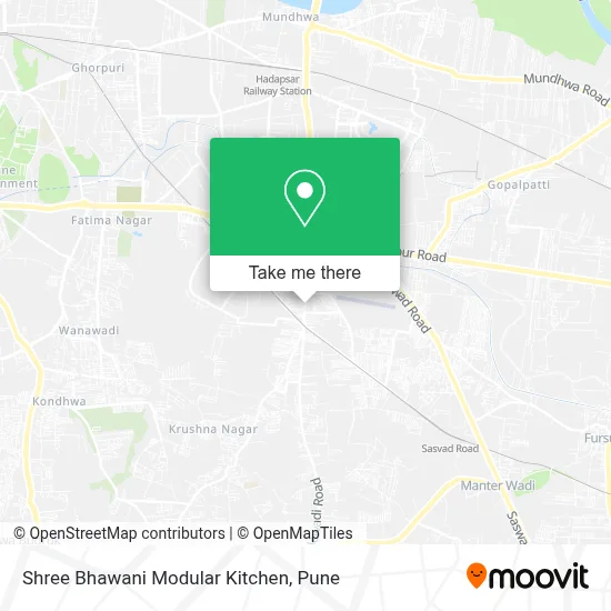 Shree Bhawani Modular Kitchen map