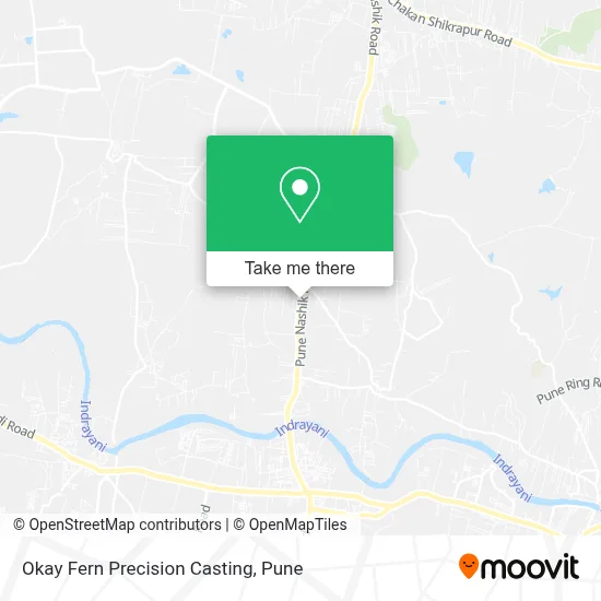 Okay Fern Precision Casting map