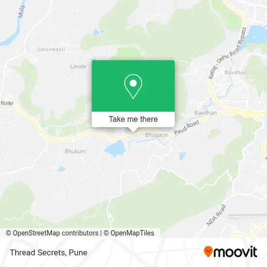 Thread Secrets map
