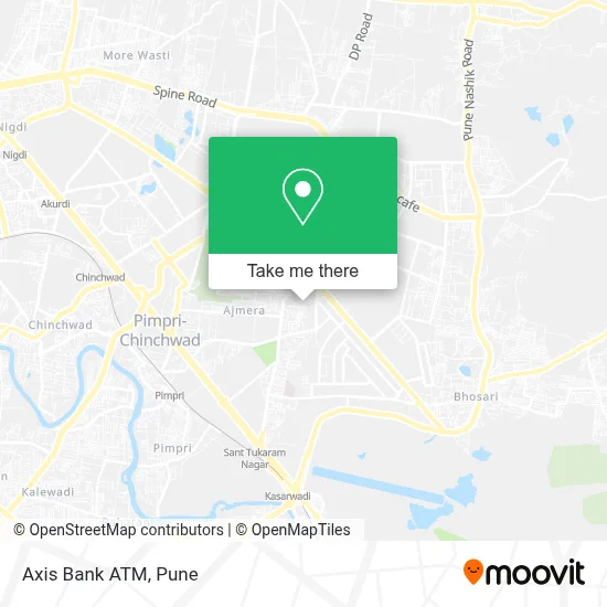 Axis Bank Atm map