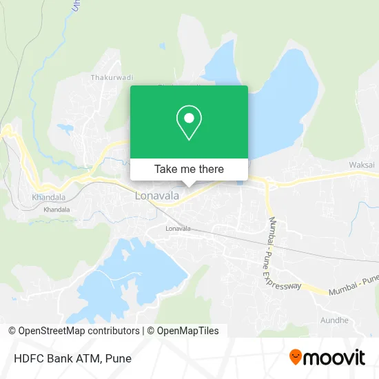 HDFC Bank Atm map