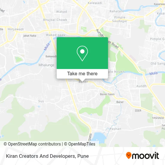 Kiran Creators And Developers map