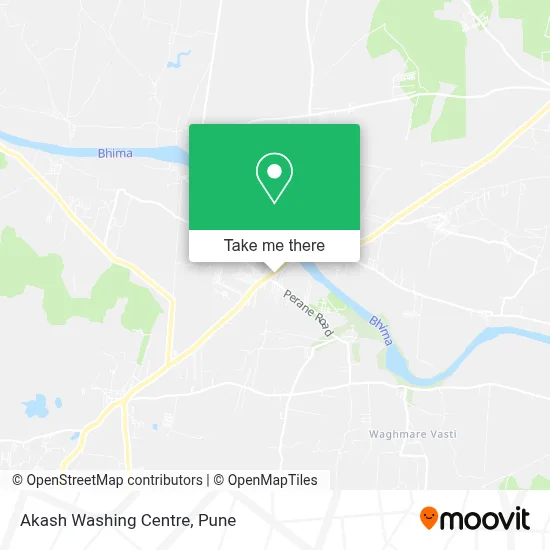 Akash Washing Centre map
