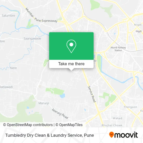 Tumbledry Dry Clean & Laundry Service map