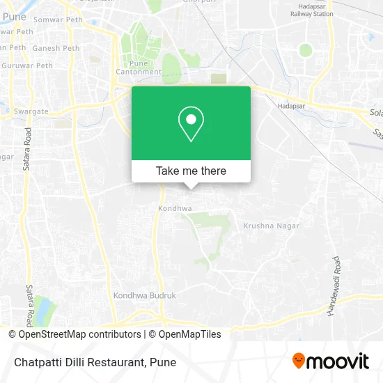 Chatpatti Dilli Restaurant map