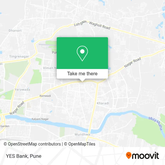 YES Bank map