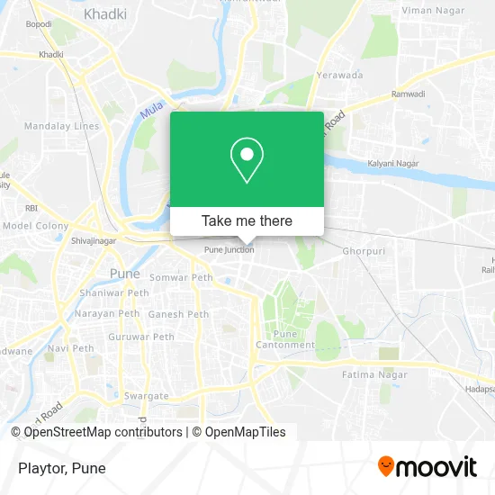 Playtor map