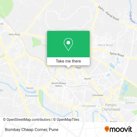 Bombay Chaap Corner map
