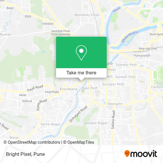 Bright Pixel map