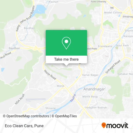 Eco Clean Cars map