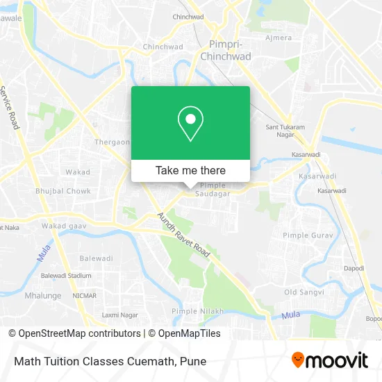 Math Tuition Classes Cuemath map