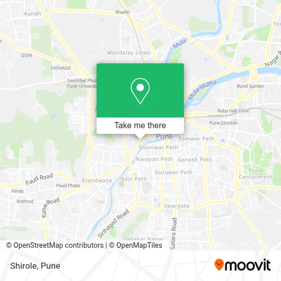 Shirole map