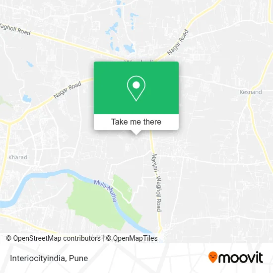 Interiocityindia map