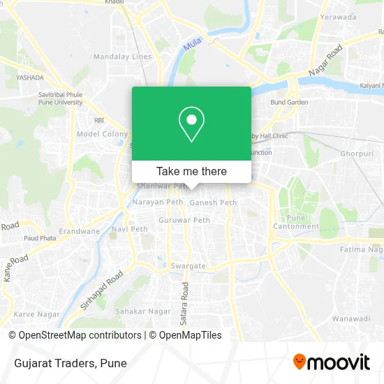 Gujarat Traders map