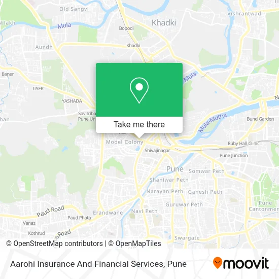 Aarohi Insurance And Financial Services map