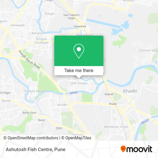 Ashutosh Fish Centre map