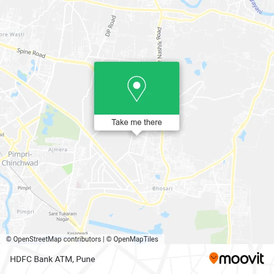 HDFC Bank Atm map