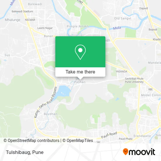 Tulshibaug map