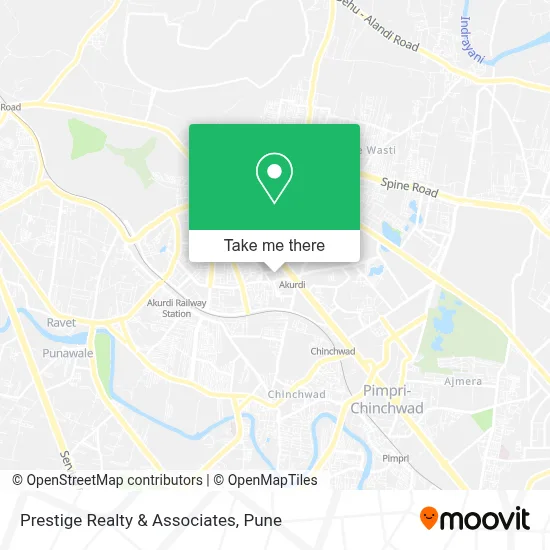 Prestige Realty & Associates map