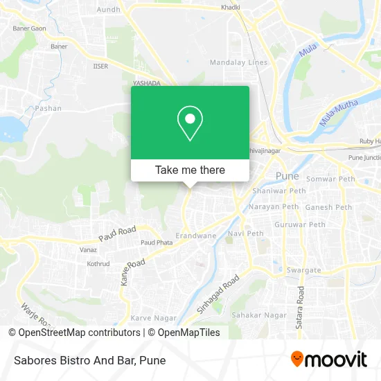 Sabores Bistro And Bar map