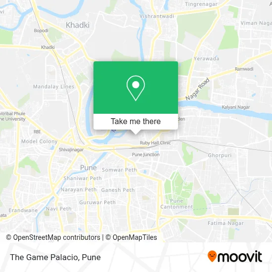 The Game Palacio map