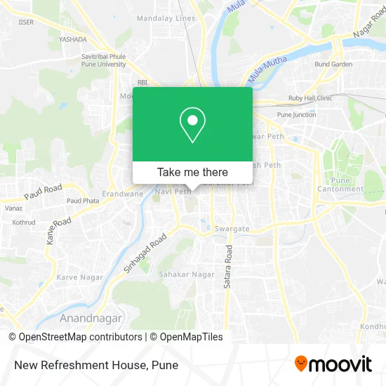 New Refreshment House map