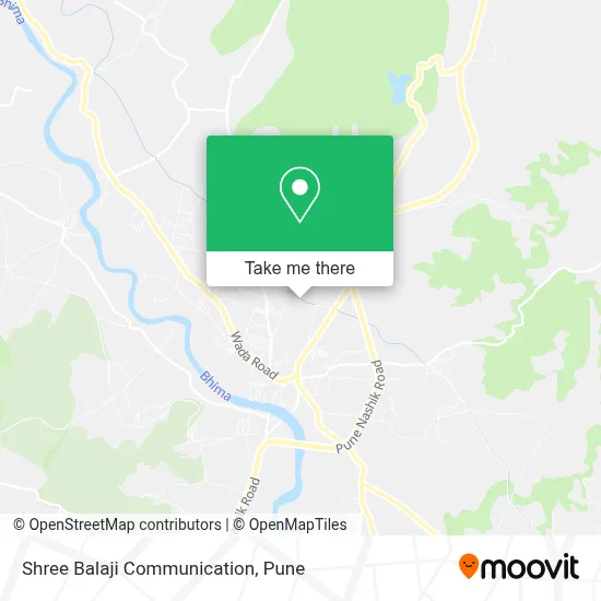 Shree Balaji Communication map