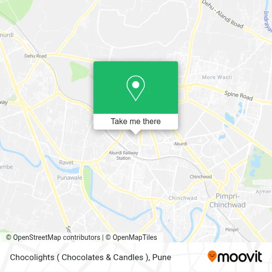Chocolights ( Chocolates & Candles ) map