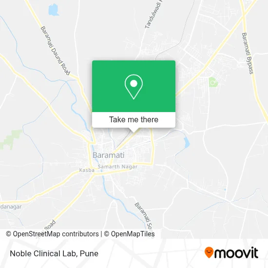 Noble Clinical Lab map