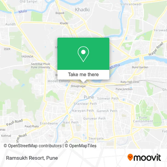 Ramsukh Resort map