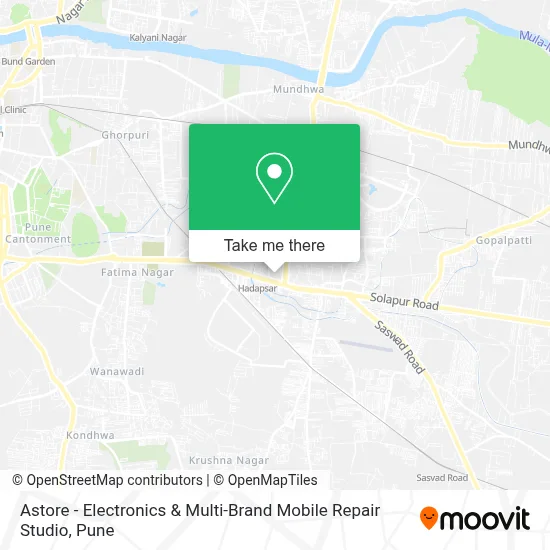 Astore - Electronics & Multi-Brand Mobile Repair Studio map