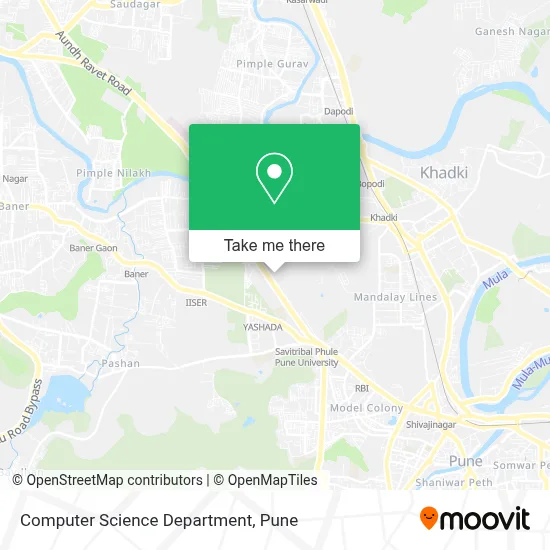 Computer Science Department map