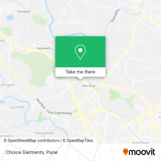 Choice Garments map