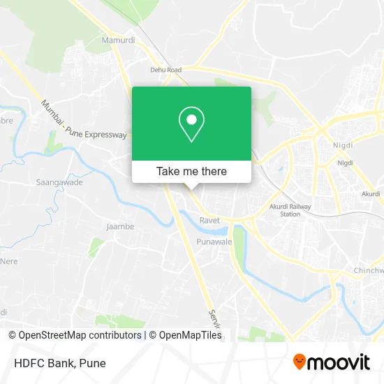 HDFC Bank map